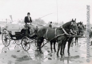 Gebhard Bühler am Kalten Markt in Ellwangen 1973, das Foto stammt aus dem Archiv von Gebhard Bühler