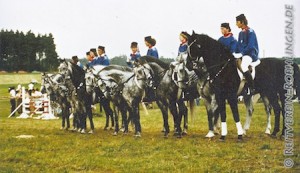 Ein Teil der Tassiloquadrille mit Uli Konle