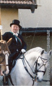 Josef Betzler in Weingarten 1990