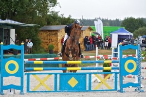 Kathrin Heider war auf Chinetto im L- und im M-Springen am Start