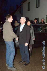 Manuel gratuliert Georg...