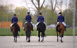 Unser Team von hinten...