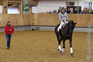 Steffi Kiess auf ihrer Dark Carlotta