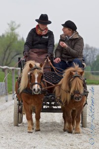 Janine Lamparter mit ihren zwei Kleinen...
