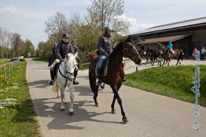 Endlich ging es dann los...