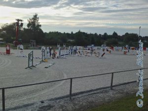 Der Parcours ist fast fertig...