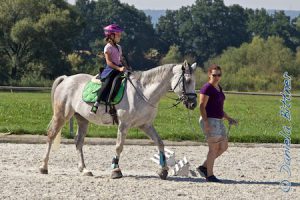 Reiten auf Fennek stand bei den Kindern auch groß im Kurs...