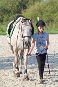Highlight für die Kids diesmal: Pferd führen...